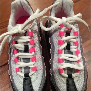 Nike pink and white sneakers. Size 13